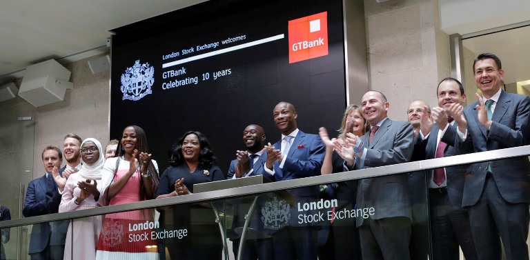 GTBank, London Stock Exchange, CBN, Nigeria, banking