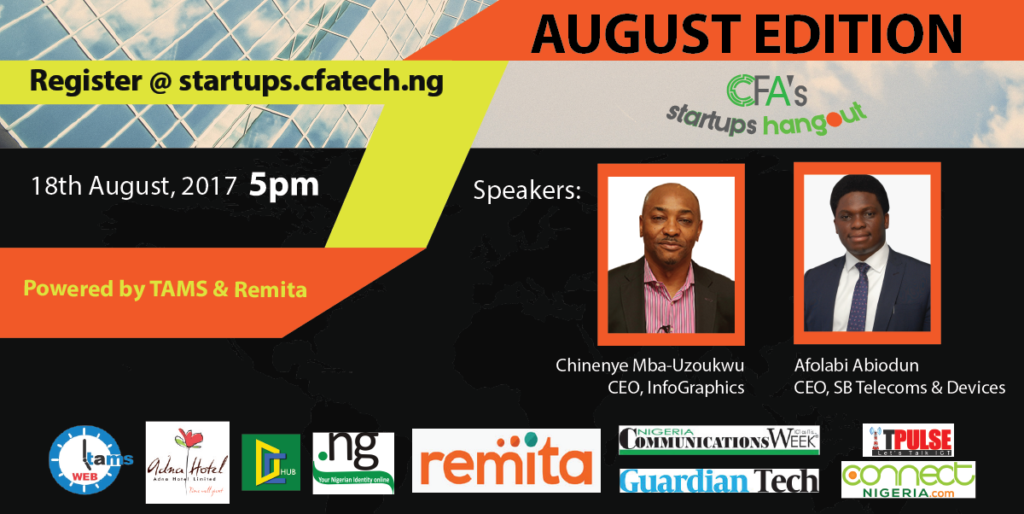 CFA, Startups, Nigeria, Technology