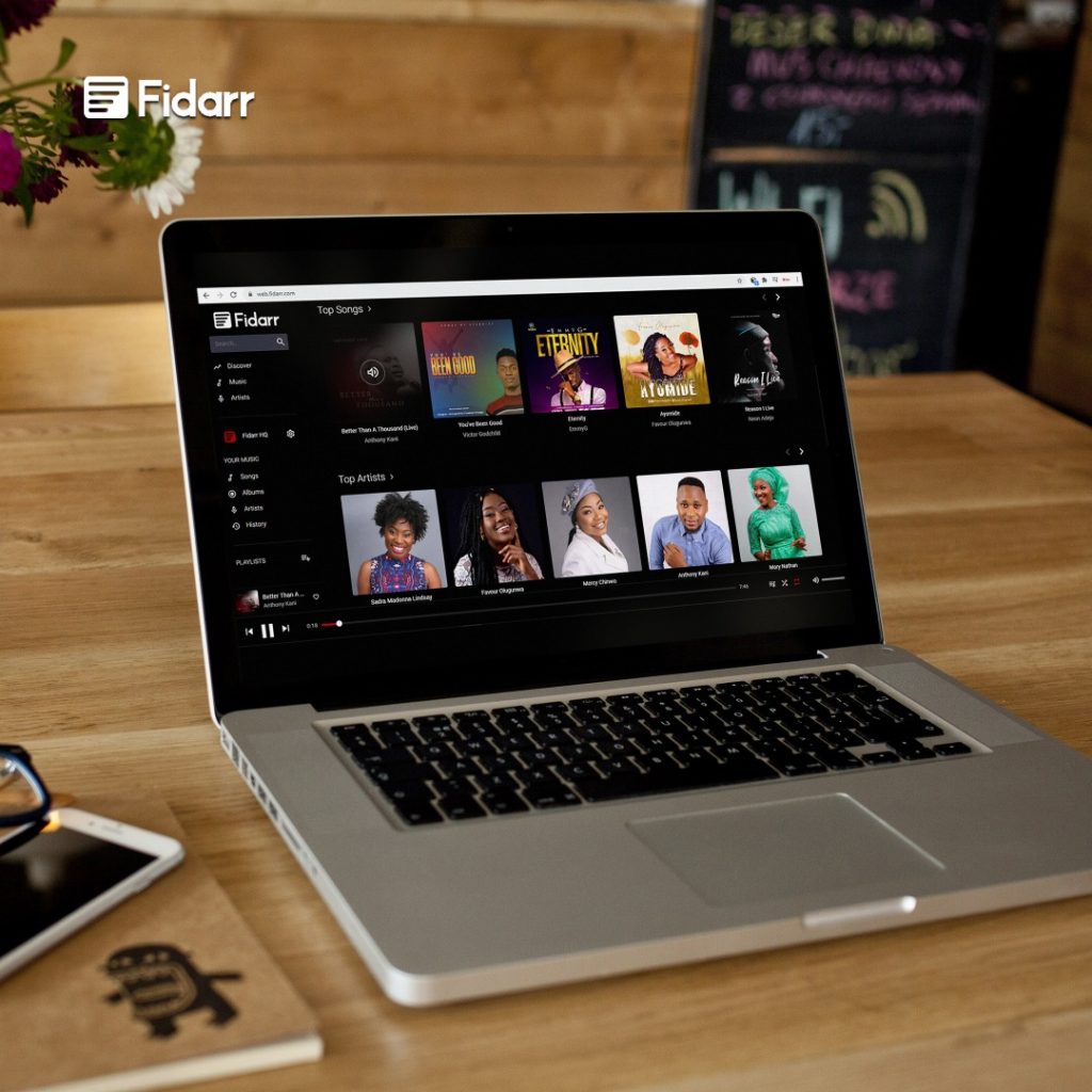 Fidarr Web on PC View