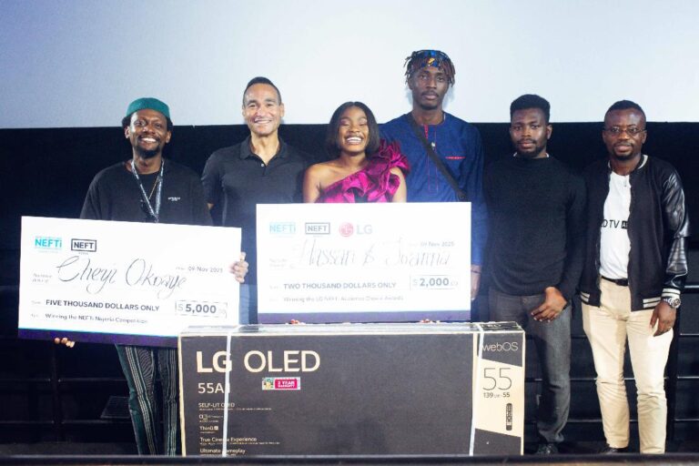 LG OLED Collaborates with NEFT, AFRIFF to Spotlight Nigerian Film Talent