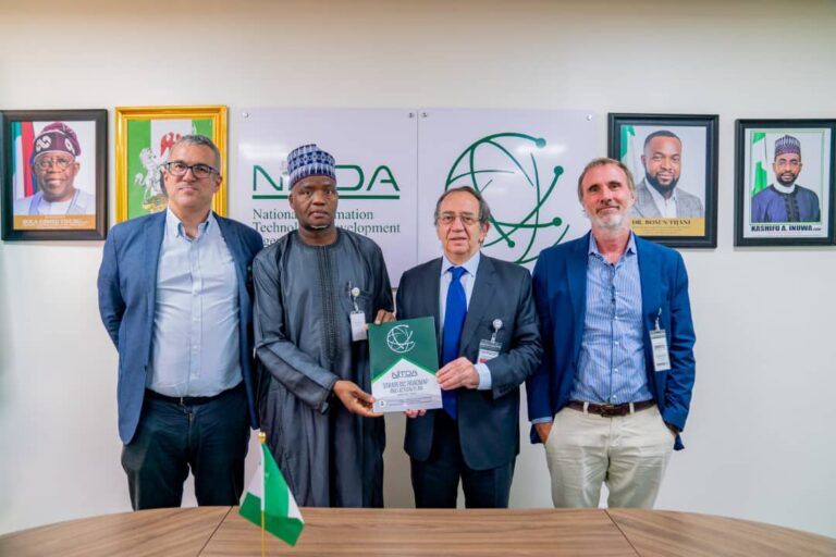 Spanish Seidor Team pitches collaboration request to NITDA