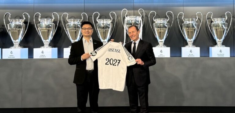 Hisense, Real Madrid, Emilio Butragueño, Jerry Liu