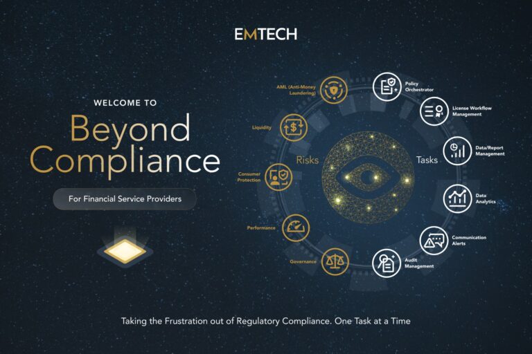 Emtech announces ‘Beyond Compliance’ product for fintechs to proactively manage risk