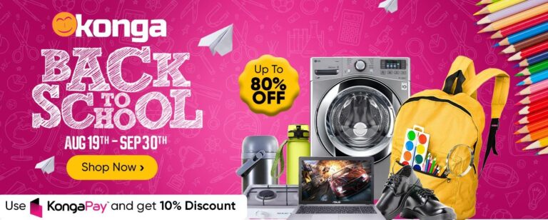 Konga's Back-to-School