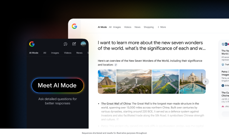 Google debuts AI Mode in Search, bringing a more powerful and intuitive experience to users AI
