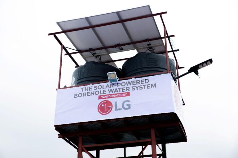 LG Electronics Empowers Ogun State with Solar-Powered Borehole and Free Community Laundry LG