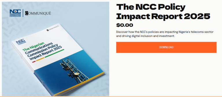 Report highlights NCC’s efforts to meet 70% national broadband target Impact Report