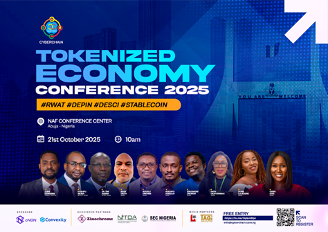 Africa to lead global digital asset revolution at TOKENIZED ECONOMY 2025 Tokenised Economy
