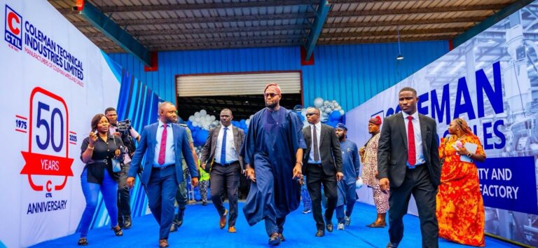 Bosun hails new Coleman factory as key to Nigeria’s 90,000km fibre goal Coleman Cable