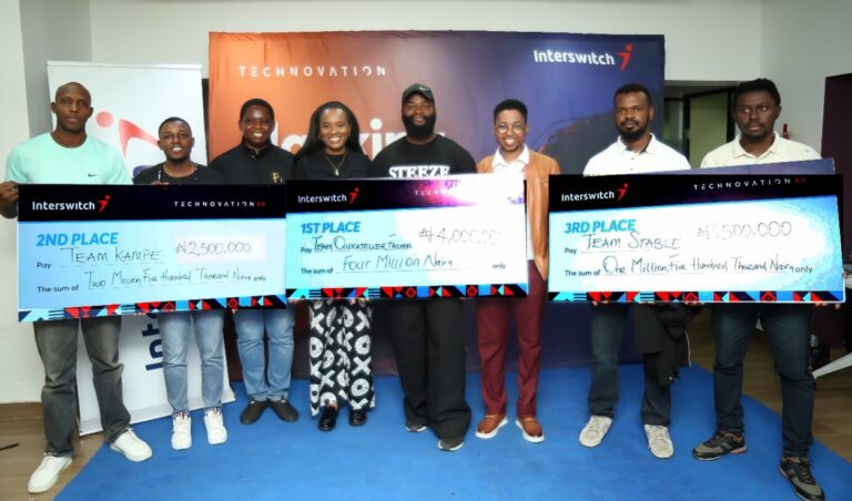 Winners grab ₦10m in Technovation 4.0 Hackathon