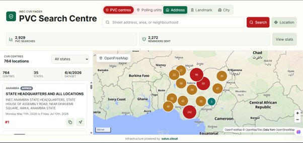 2027 Elections: HackSultan builds tools to help Nigerians locate PVC centres and track card collection