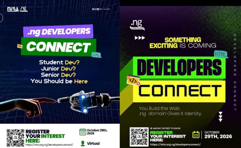 NiRA calls on Nigerian developers to join inaugural .ng Developers Connect